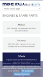 Mobile Screenshot of mdcgroup.it